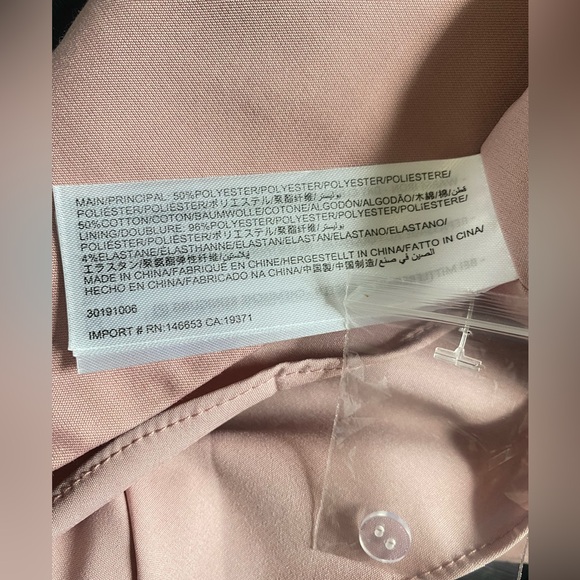 NWT KEEPSAKE The Label Pink Rose Strapless Pleated Tea Length Dress with Bodice - Picture 13 of 14